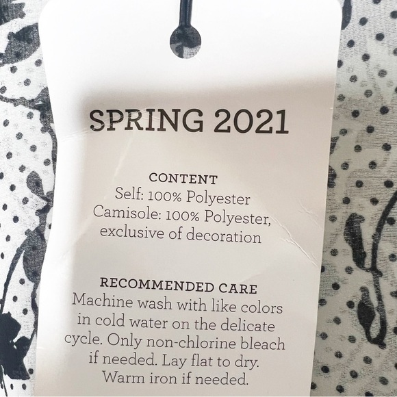 NEW with tags Cabi Sheer Floral Blouse - Picture 3 of 5